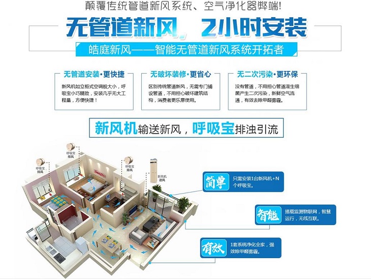 皓庭新風(fēng)加盟